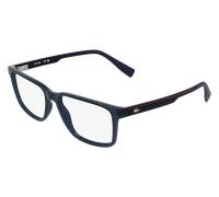 Lacoste L4005 410 Man Optical frames Bio-injected Blue Squared Normal