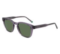 Lacoste L6026S 035 Man Sunglasses Bio-inject Grey Squared Normal Normal