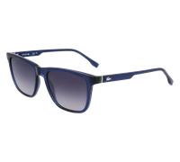 Lacoste L6041S 410 Man Sunglasses Bio-inject Blue Squared Normal Shaded