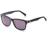 Lacoste L683S L683S 414 55 Rectangular Sunglasses 55, Bluette/Yellow/Blue