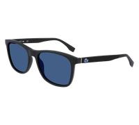 Lacoste L860SE 001 Man Sunglasses Bio-inject Black Blue Squared Normal Normal