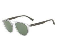 Lacoste L881S 317 Unisex Sunglasses Injected Transparent Round Normal Photochromatic
