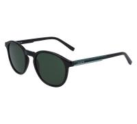 Lacoste L916S 001 Unisex Sunglasses Injected Black Round Normal Photochromatic