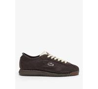 Lacoste Lace Up Mesh Detail Trainers Brown