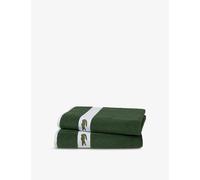 Lacoste Lacoste Casual Logo-Embroidered Cotton Hand Towel 55cm x 100cm Multicoloured Hand Towel