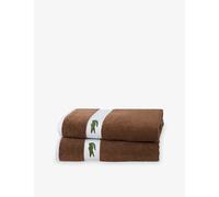 Lacoste Lacoste L Casual Cotton Towel Pecan Hand Towel