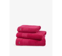 Lacoste Lacoste L Lecroco Cotton Towel Bigarreau Guest Towel