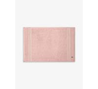 Lacoste Lacoste Le Croco Logo-Embroidered Cotton Bath Mat 70cm x 50cm Rose Bath Mat