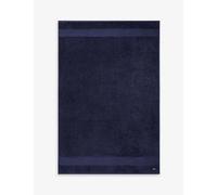 Lacoste Lacoste Le Croco Logo-Embroidered Cotton Bath Sheet 100cm x 150cm Marine Bath Sheet