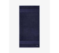 Lacoste Lacoste Le Croco Logo-Embroidered Cotton Hand Towel 50cm x 100cm Marine Hand Towel