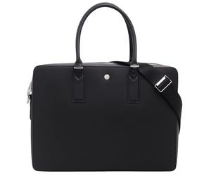 Lacoste Langon Piqu Laptop Bag - Black One Size One Size