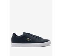 Lacoste Lerond Set Leather Lace-Up Trainers Navy