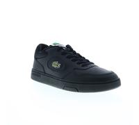 Lacoste Lineset 223 1 SMA Mens Black Leather Lifestyle Trainers Shoes