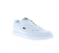 Lacoste Lineset 223 1 SMA Mens White Leather Lifestyle Trainers Shoes