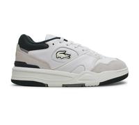 Lacoste Lineshot Leather Women's Comfort Trainers - White Dark Green - Size:UK 6