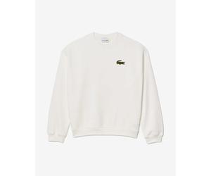 Lacoste Logo Crew Sweatshirt pure white - L