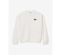 Lacoste Logo Crew Sweatshirt pure white - M