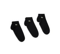 Lacoste logo-embroidered socks (set of three) - Black 35-38-39-42-43-46
