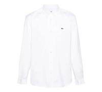 Lacoste logo-patch cotton shirt - White 38-39-40-41-42-43-44