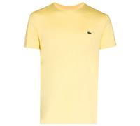 Lacoste logo-patch cotton T-shirt - Yellow S-L