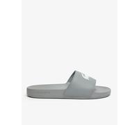 Lacoste Logo Sliders Grey Mix