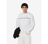 Lacoste Logo Trim Fleece Sweatshirt Pure White - XXL