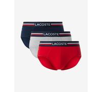 Lacoste Logo Waist Slip Monochrome Red Navy Grey (3 units) - XL