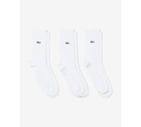 Lacoste Long Crocodile socks white green red (3 pairs) - 39-42