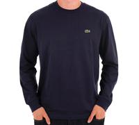 Lacoste Long Sleeved Cotton Mens T-Shirt - Navy Blue 166 - Navy Blue 166 - L