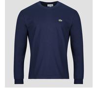 Lacoste Long Sleeve T-shirt T-shirt manches longues en jersey de coton in Marine EU L