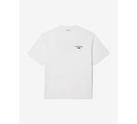 Lacoste Loose Fit Heavy Printed Short Sleeve T-Shirt White - XXL