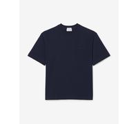 Lacoste Loose Fit Heavy Short Sleeve T-Shirt Navy Blue - L