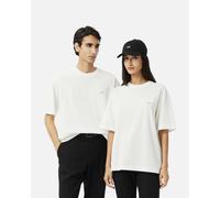 Lacoste Loose Fit Heavy Short Sleeve T-Shirt White - L