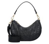Lacoste Maheki Shoulder Bag Genuine Leather 24 cm black
