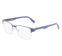 Lacoste Man L2286 401 Optical frames Metal Blue Squared Photochromatic Photochromatic