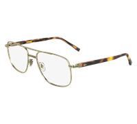 Lacoste Man L2302 714 Optical frames Metal Gold Squared Normal