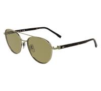 Lacoste Man L271S 714 Sunglasses Metal Gold Brown Squared Normal