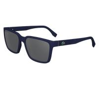 Lacoste Man L6011S 424 Sunglasses Bio-inject Blue Grey Squared Normal Normal