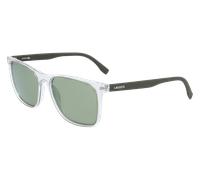 Lacoste Man L882S 317 Sunglasses Injected Green Squared Photochromatic Photochromatic