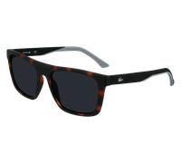 Lacoste Man L957S 230 Sunglasses Bio-inject Brown Grey Squared Photochromatic Photochromatic