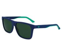 Lacoste Man L972S 401 Sunglasses Plastic Blue opaque Green Squared
