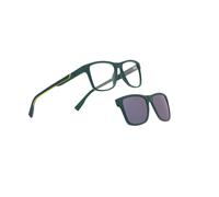 Lacoste Man Lacoste L2707 CLIP 301 Sunglasses Bio-injected Green Blue Squared Normal
