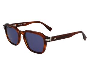 Lacoste Man Lacoste L6046S 210 Sunglasses Acetate Brown Squared Normal
