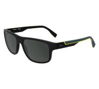 Lacoste Man Lacoste L6057S 002 Sunglasses Bio-inject Black Grey Squared Normal
