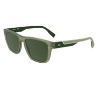 Lacoste Man Lacoste L6058S 301 Sunglasses Bio-inject Green Squared Normal
