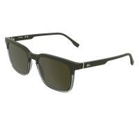 Lacoste Man Lacoste L6074S 202 Sunglasses Bio-injected Brown Squared Normal