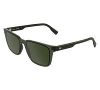 Lacoste Men's Sunglasses L6077S - Transparent Green with Solid Khaky Lens