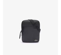 Lacoste Medium LCST Piqué Satchel Black