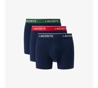 Lacoste Men’s 3 Pack Cotton Stretch Boxer Briefs - Comfortable & Supportive