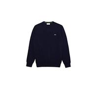 Lacoste Monochrome Crew Neck Sweater Midnight Blue